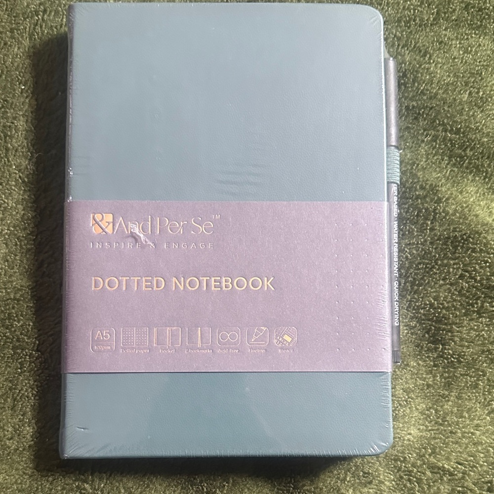 And Per Se Dotted Notebook